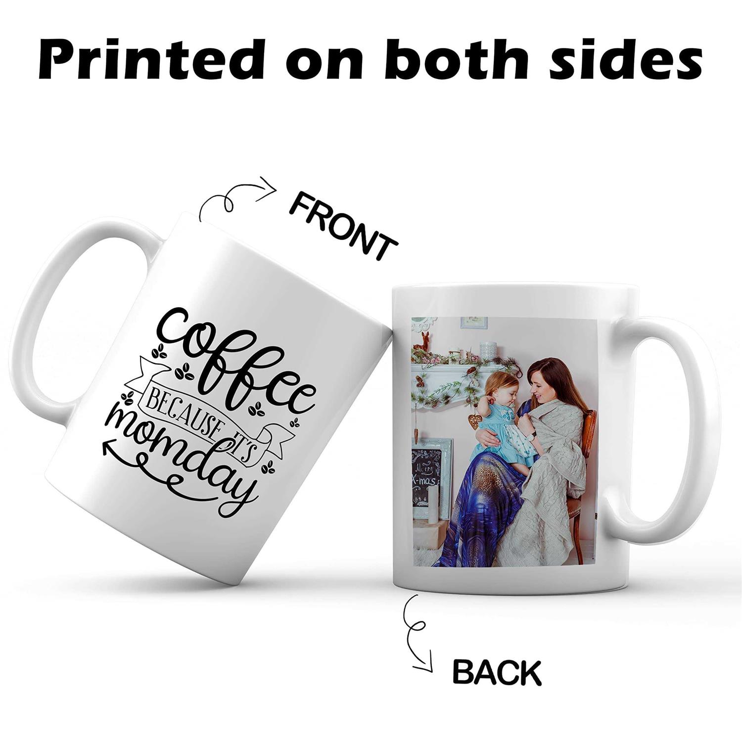 Personalized photo Mug Custom Mug Design Your Own Style with Words Picture - Image 4