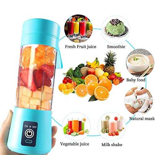 Portable Blender Cup,Electric USB Juicer Blender,Mini Blender Portable Blender For Shakes and Smoothies - Image 4