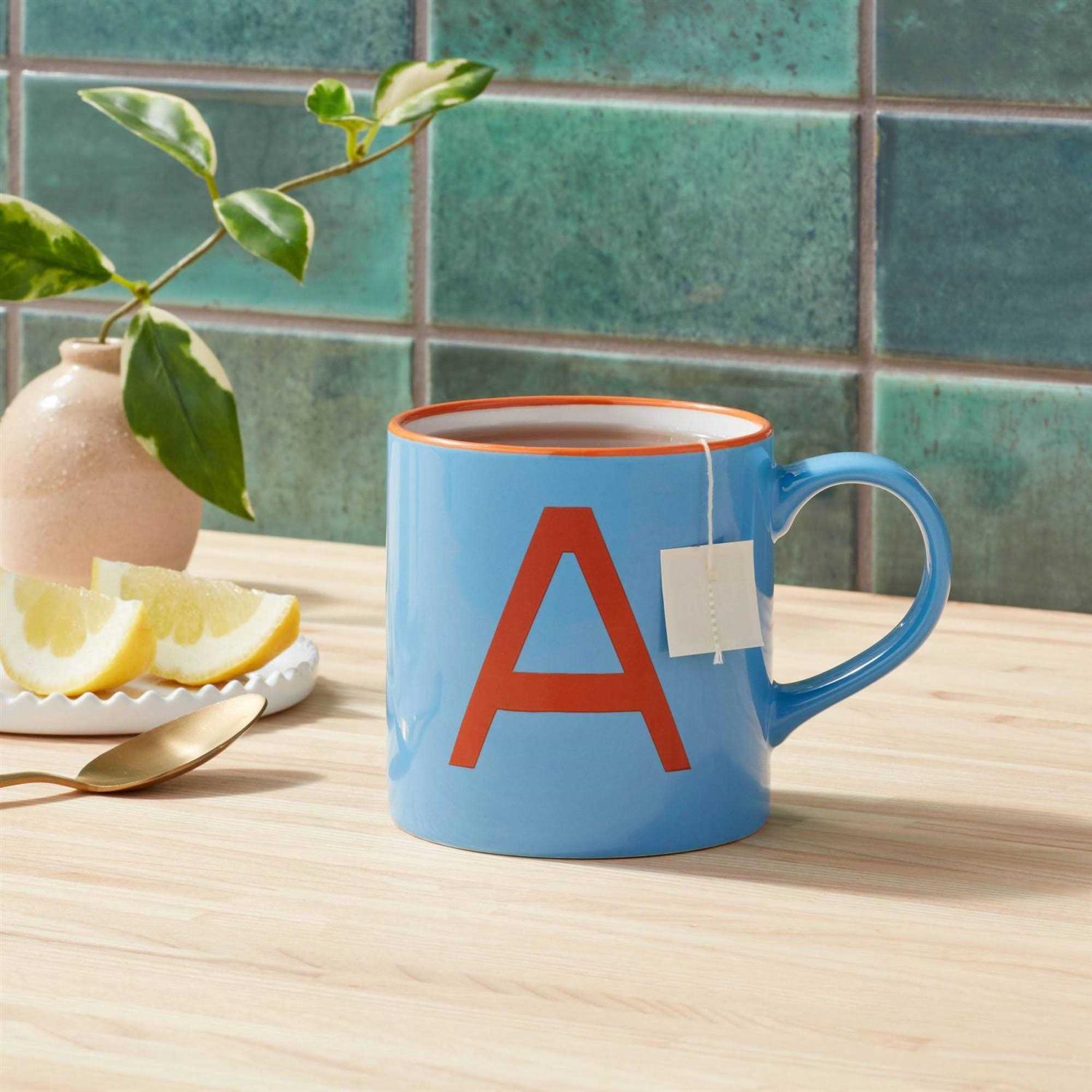 Opalhouse 16oz Stoneware Monogram Mug - Image 2