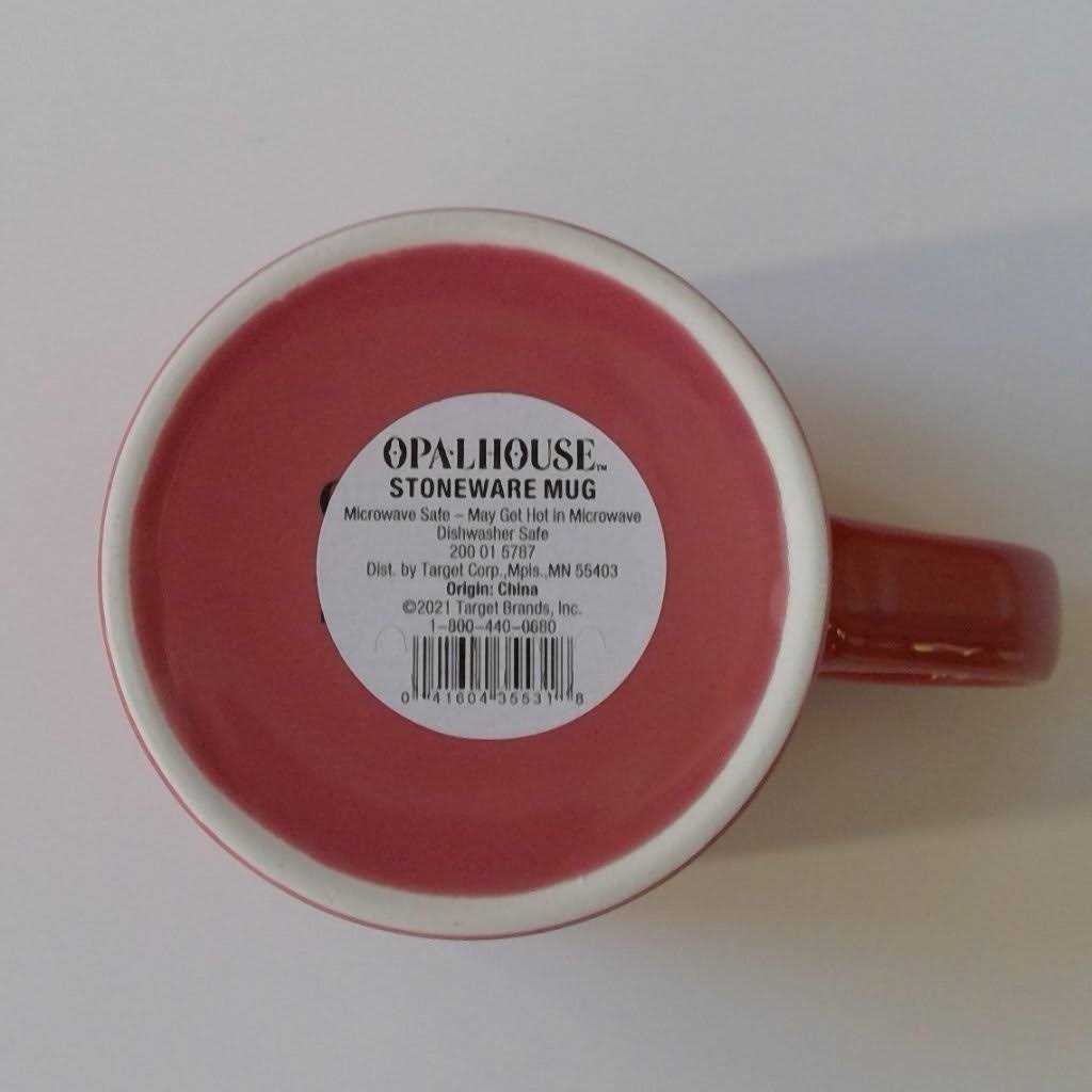 Opalhouse 16oz Stoneware Monogram Mug - Image 5