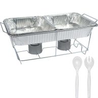 Party Dimensions 8-Piece Chafing Dish Buffet Set