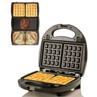 Ovente 3-in-1 Electric Sandwich Maker