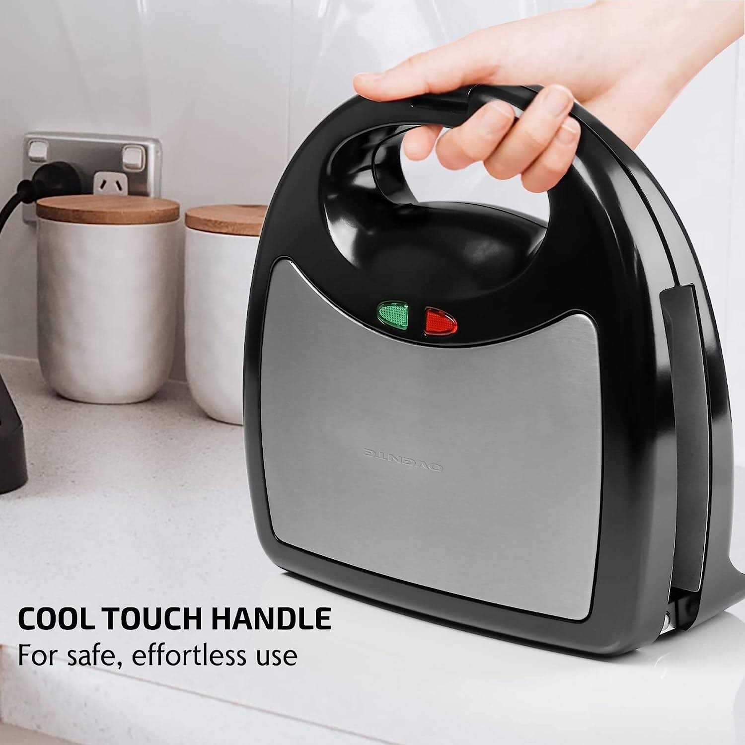 Ovente 3-in-1 Electric Sandwich Maker - Image 4