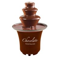 Nostalgia 3-Tier Chocolate Fondue Fountain CFF3BR