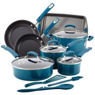 Rachael Ray Brights 14-Piece Cookware Set