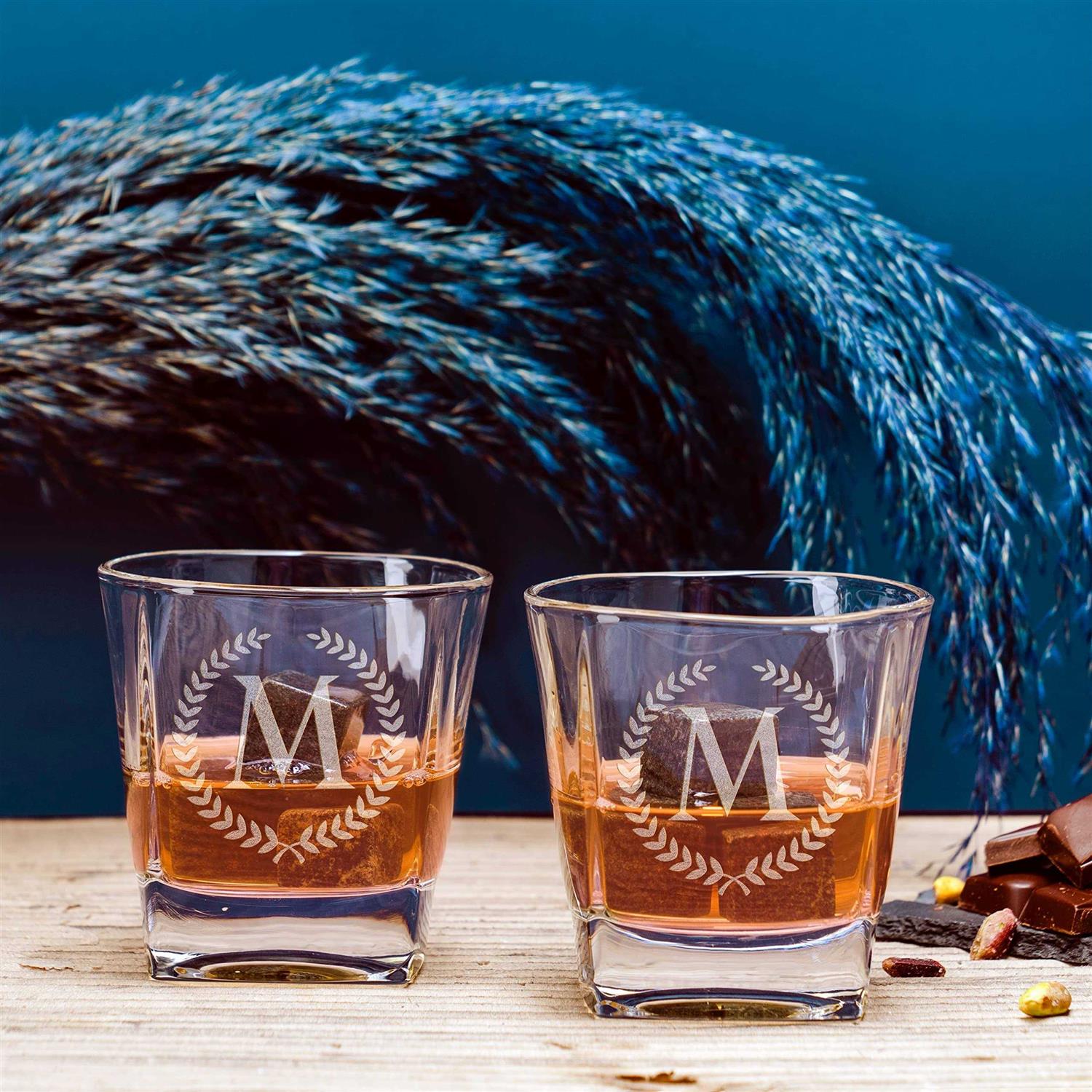 Personalized Whiskey Decanter Set 5 Design Options Custom Liquor 25 oz - Image 2