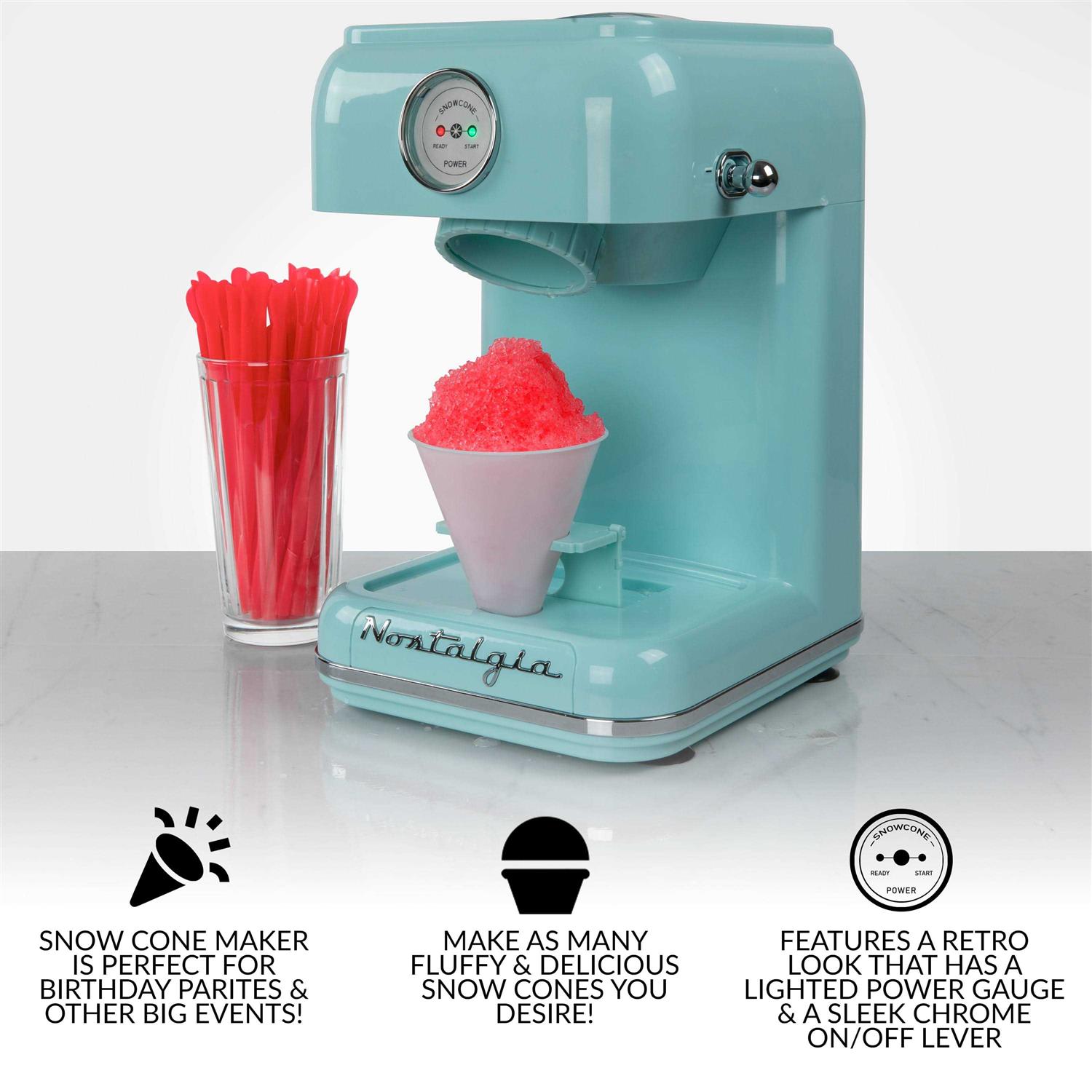 Nostalgia Classic Retro Snow Cone Maker - Image 5