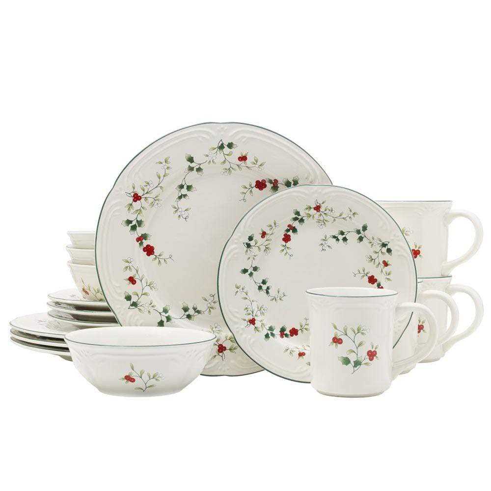 Pfaltzgraff Winterberry 16 Piece Dinnerware Set - Image 2