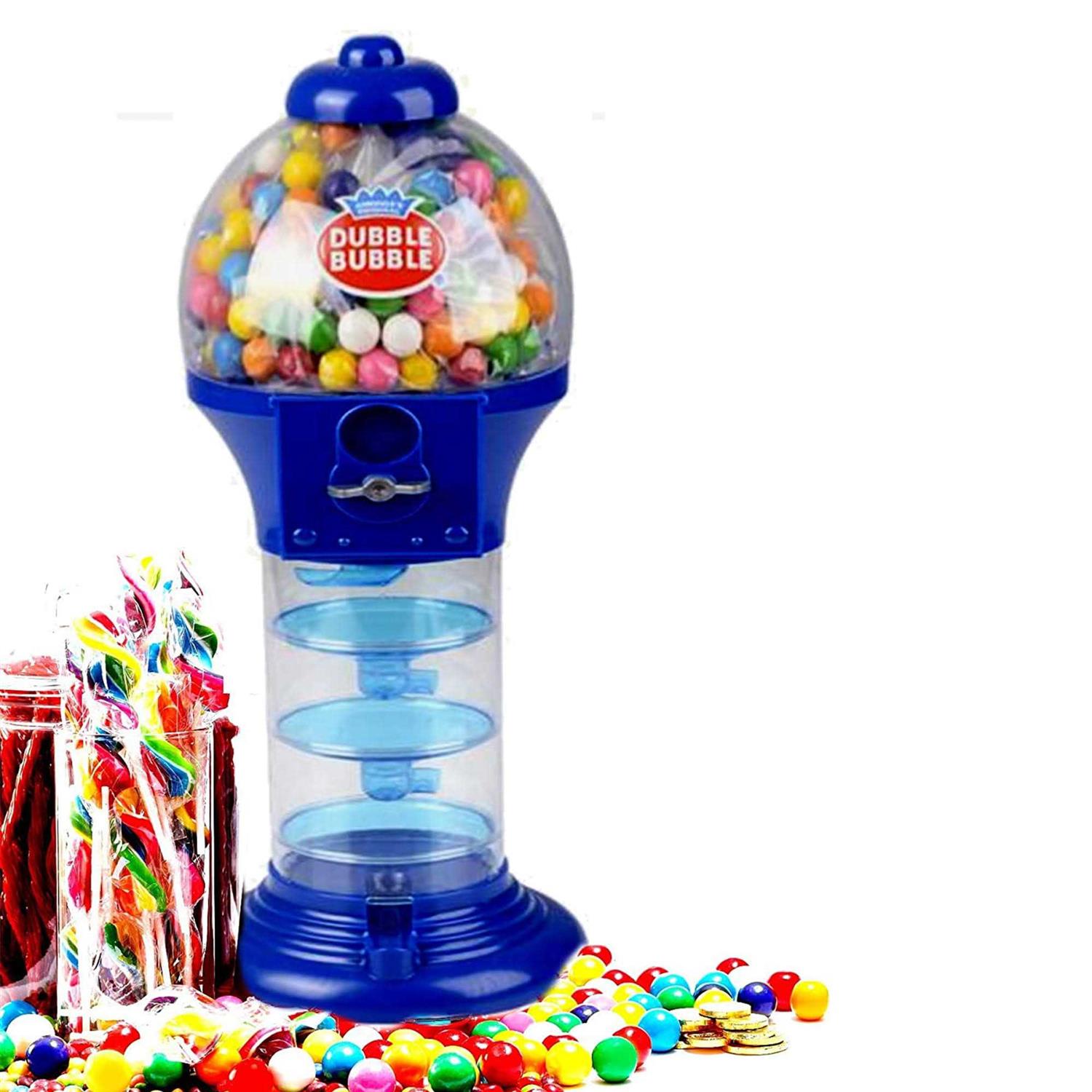 PlayO 18 Big Spiral Gumball Machine Toy Includes Aprox 113 Gum Balls - Image 2