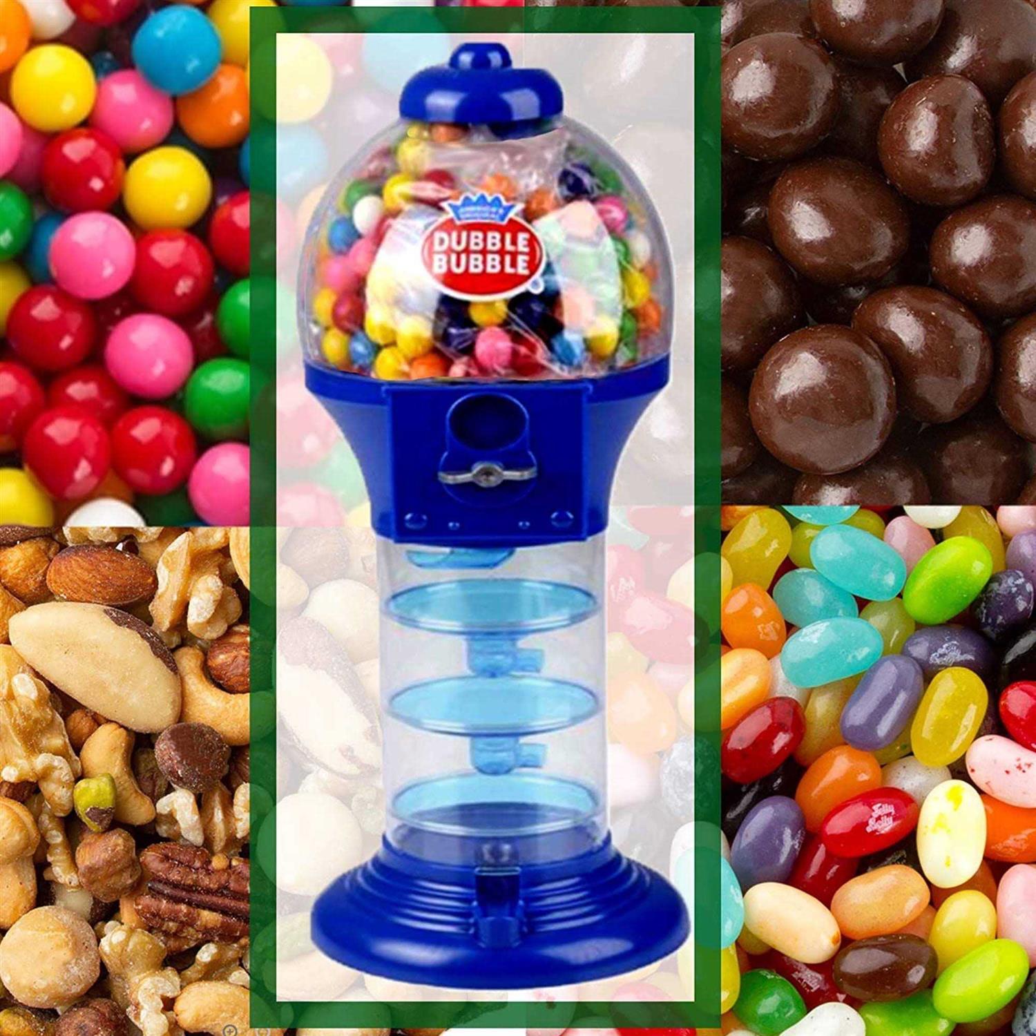 PlayO 18 Big Spiral Gumball Machine Toy Includes Aprox 113 Gum Balls - Image 3