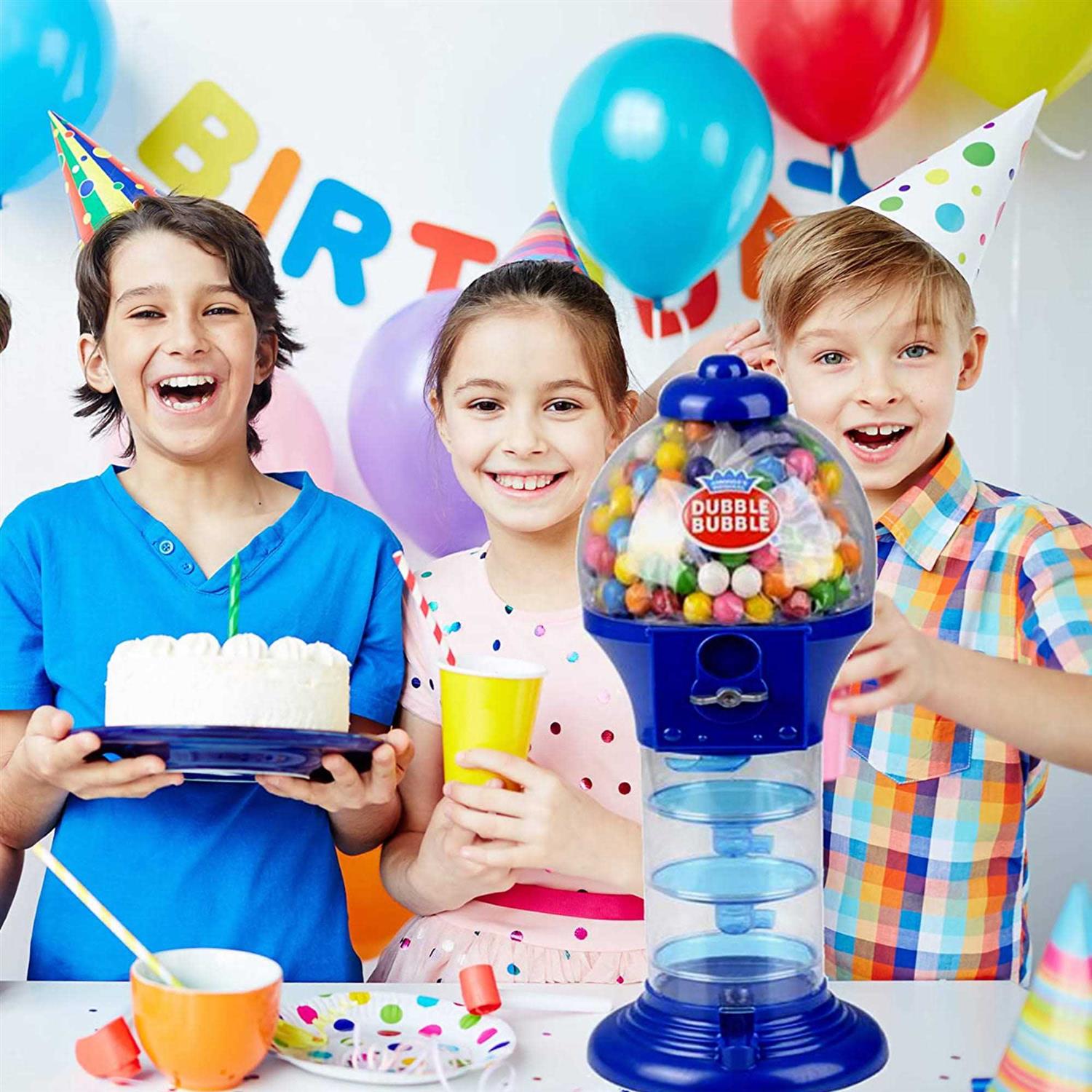 PlayO 18 Big Spiral Gumball Machine Toy Includes Aprox 113 Gum Balls - Image 5