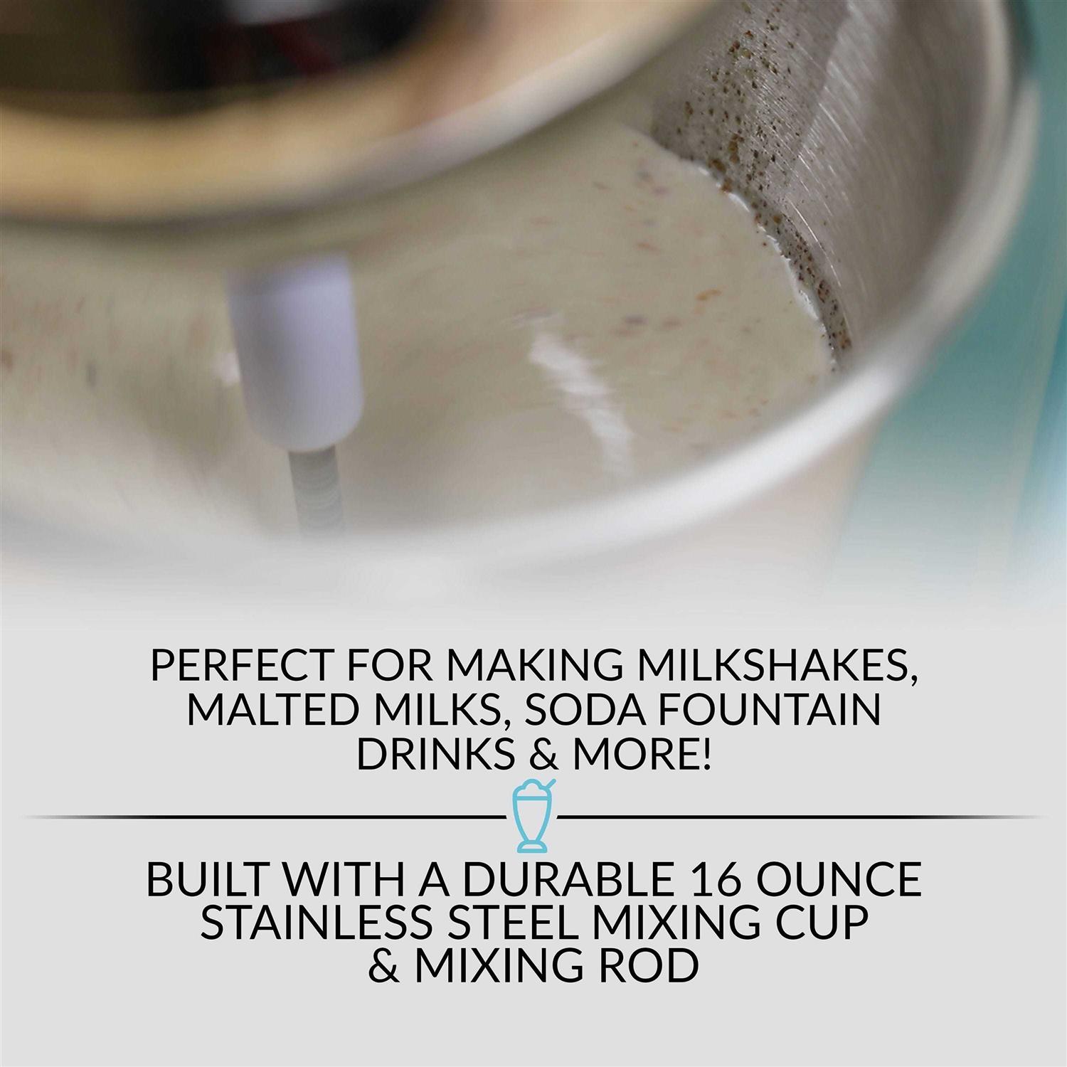 Nostalgia Two-Speed Electric Milkshake Maker - Image 3