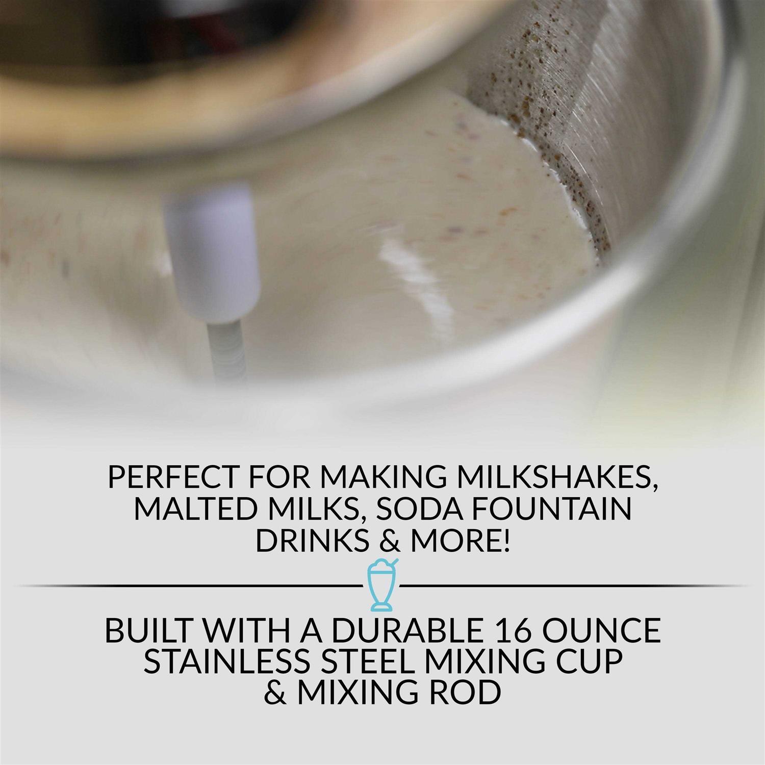 Nostalgia Two-Speed Electric Milkshake Maker - Image 2