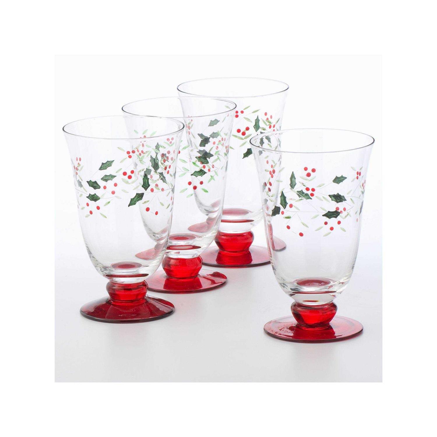 Pfaltzgraff Winterberry Water Goblet - Image 4
