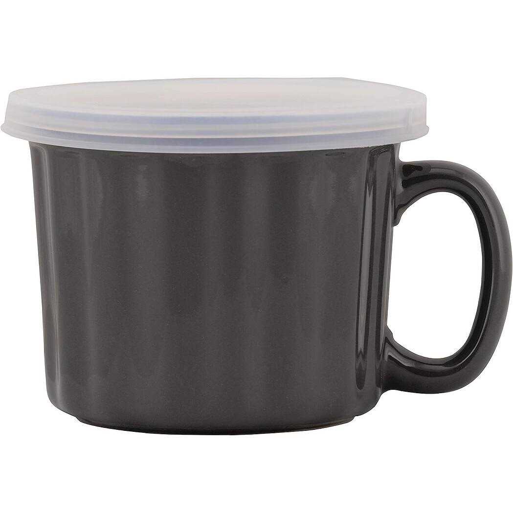 10 Strawberry Street 16oz Set of 4 Soup Mug with Lid - Image 3