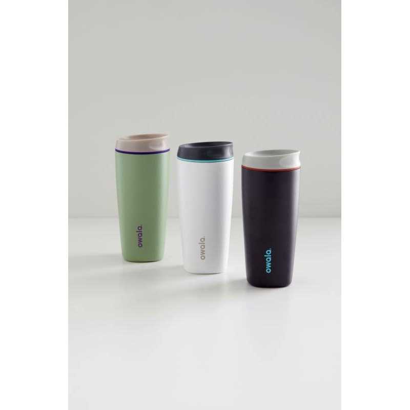 Owala SmoothSip Insulated Stainless Steel Coffee Tumbler Reusable Iced Coffee Cup - Image 2