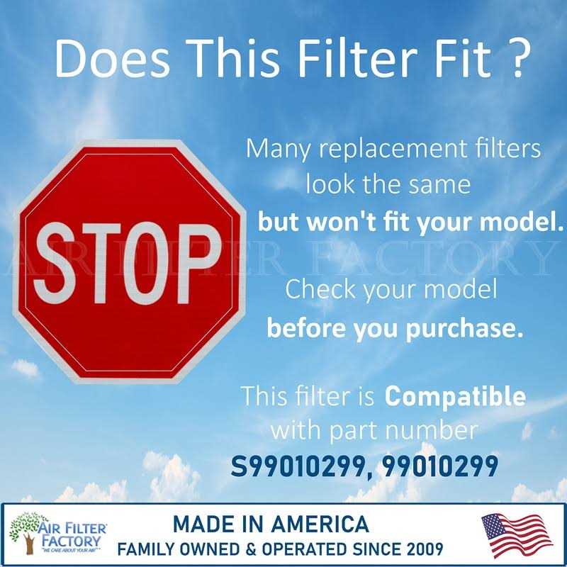 2-pack Air Filter Factory Compatible for Broan S99010299 - Image 3