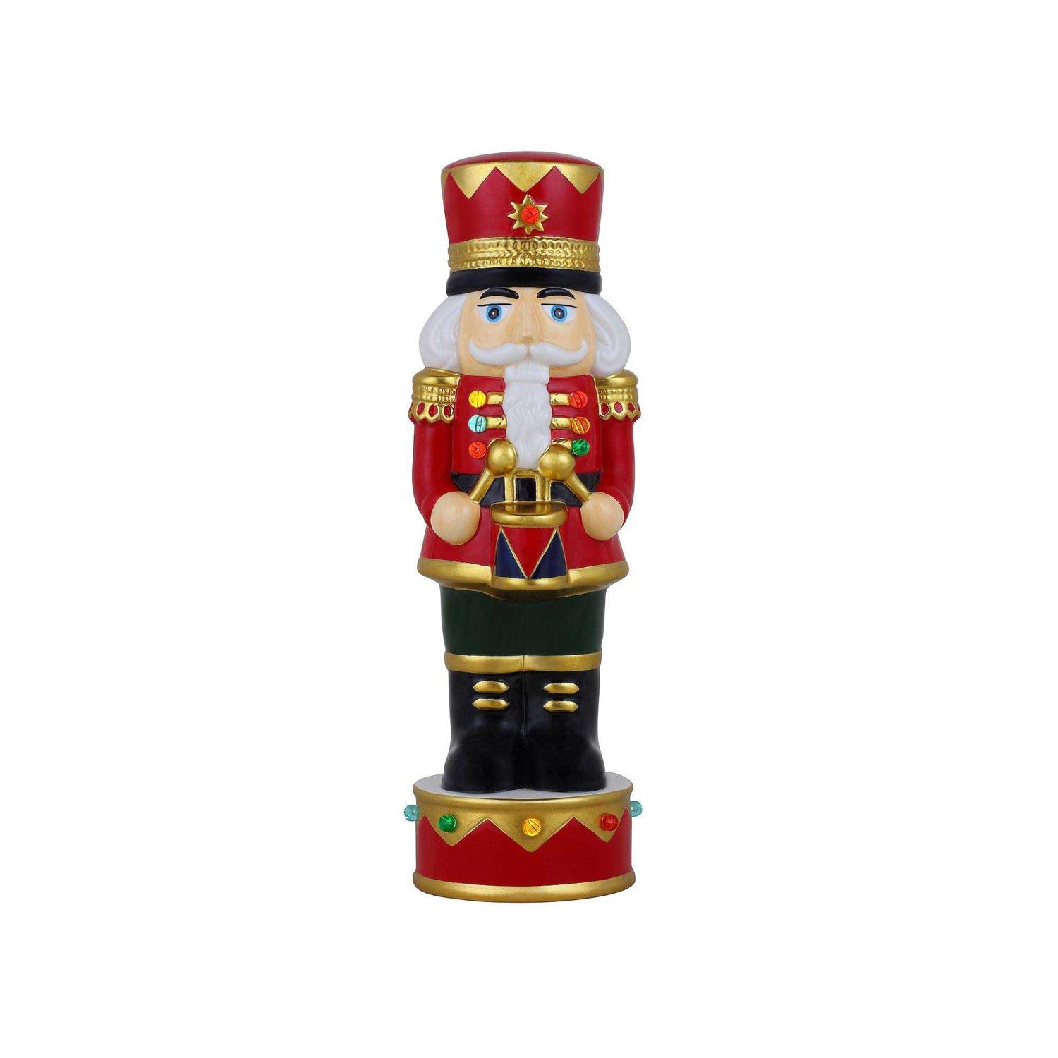12.25 Nostalgic Ceramic Nutcracker Mr. Christmas - Image 3