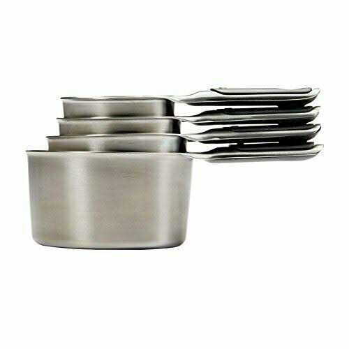 OXO Good Grips 8-Piece Stainless Steel Measuring Cups and Spoons Set - Image 3
