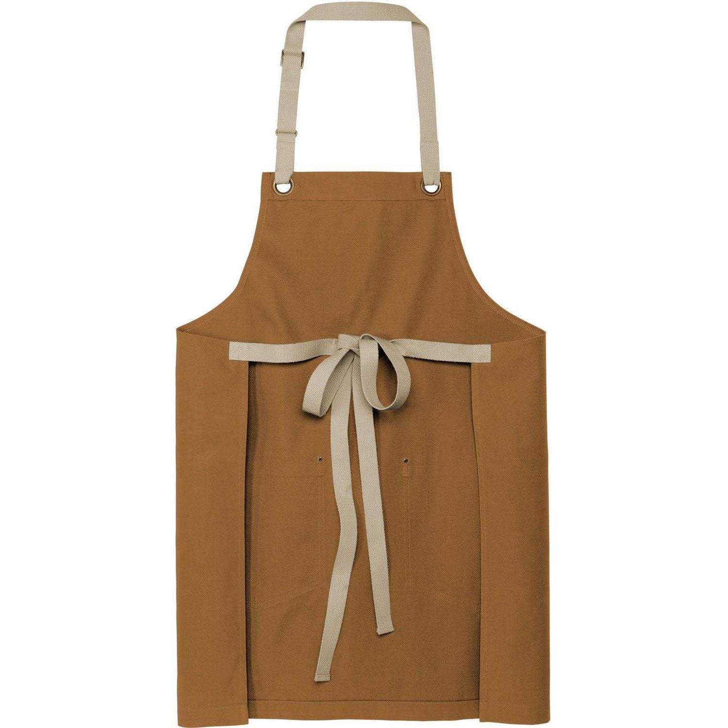 Port Authority A815 Canvas Full Length Two Pocket Apron - Image 4
