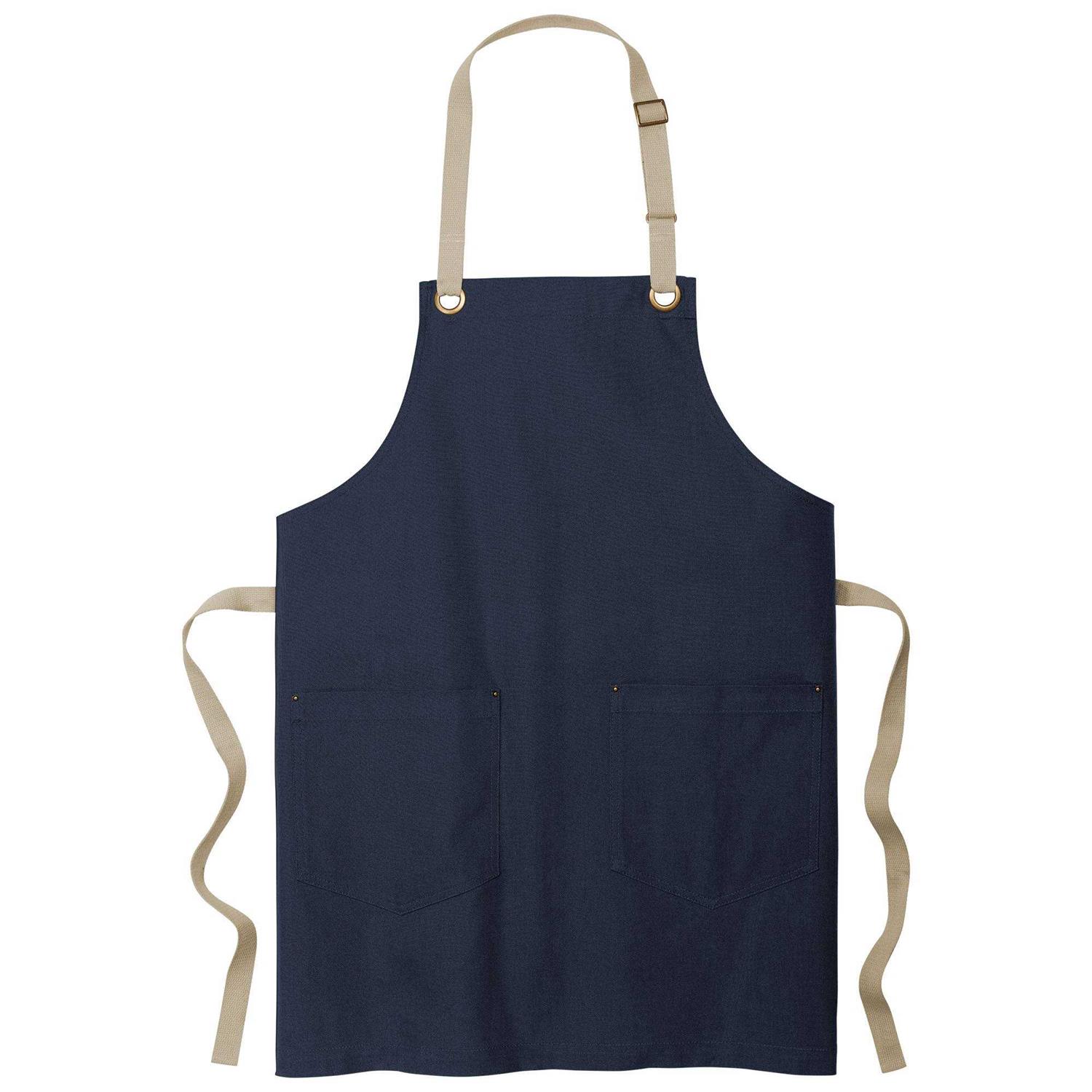 Port Authority A815 Canvas Full Length Two Pocket Apron - Image 5