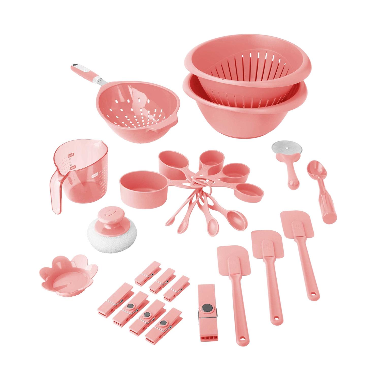 Mainstays 28-Piece Plastic Kitchen Tools and Gadgets Set