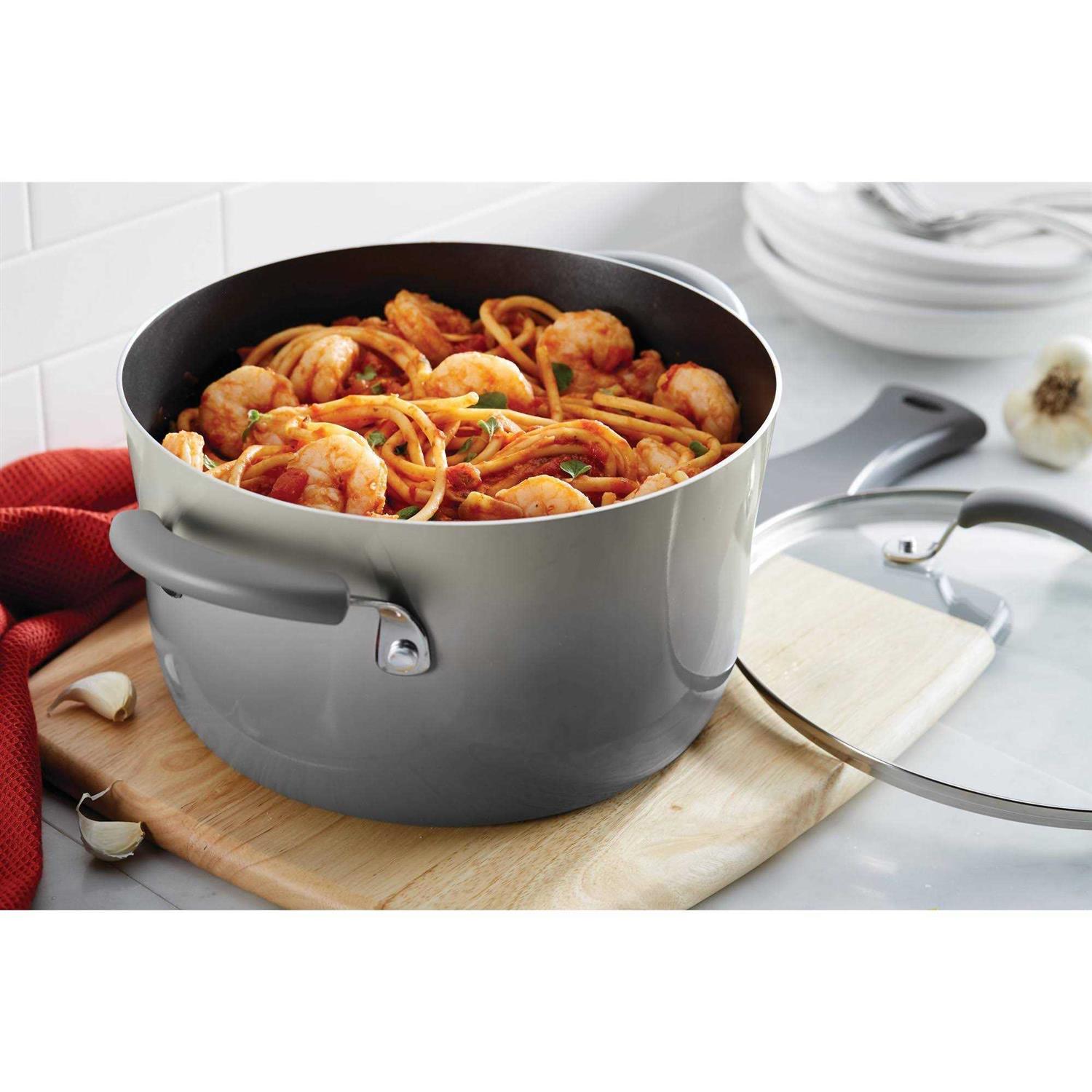 Rachael Ray 6 qt Create Delicious Aluminum Nonstick Stockpot - Image 2