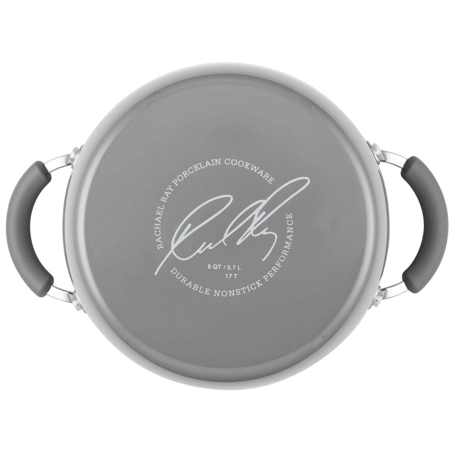 Rachael Ray 6 qt Create Delicious Aluminum Nonstick Stockpot - Image 3