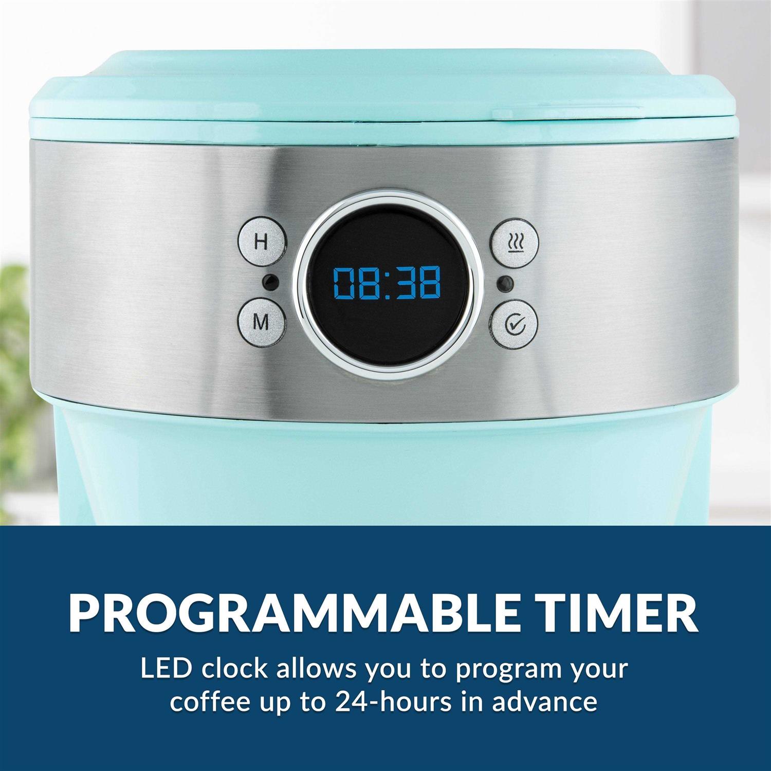 Nostalgia Classic Retro 12 Cup Coffee Maker - Image 5