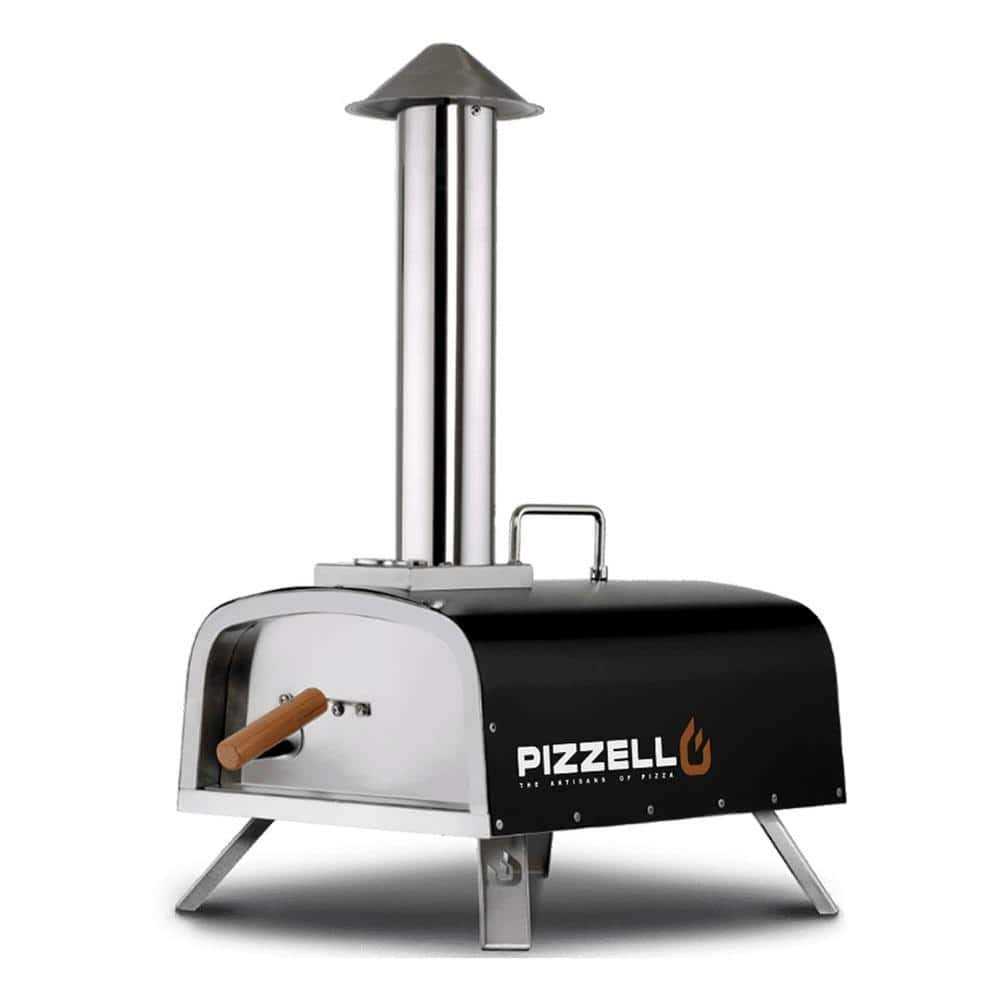 Pizzello Portable Pellet Pizza Oven Outdoor Wood Fired Pizza Ovens Included Pizza Stone