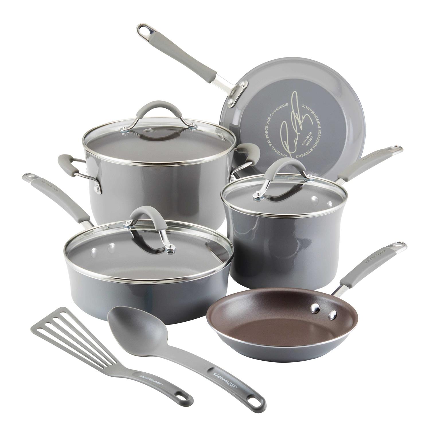 Rachael Ray Cucina Enamel Nonstick Cookware and Set