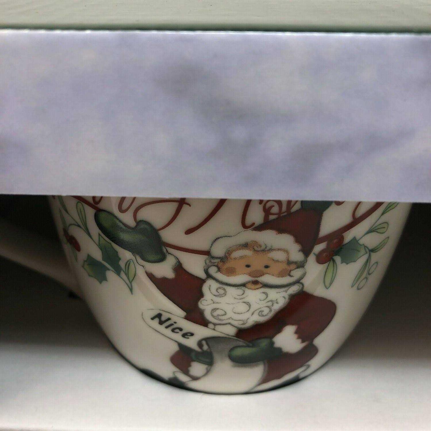 Pfaltzgraff Pfaltzgraff Winterberry Naughty and Nice Mugs - Image 5