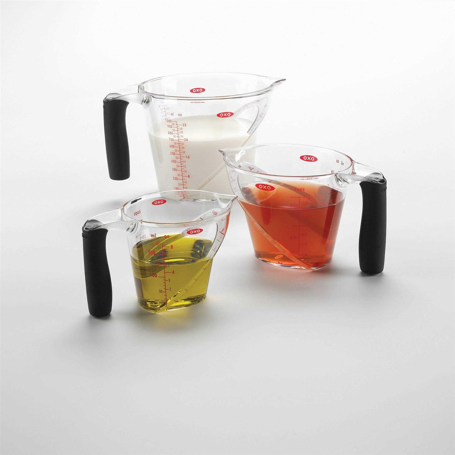OXO Good Grips 3 Piece Angled Measuring Cup Set - Image 3