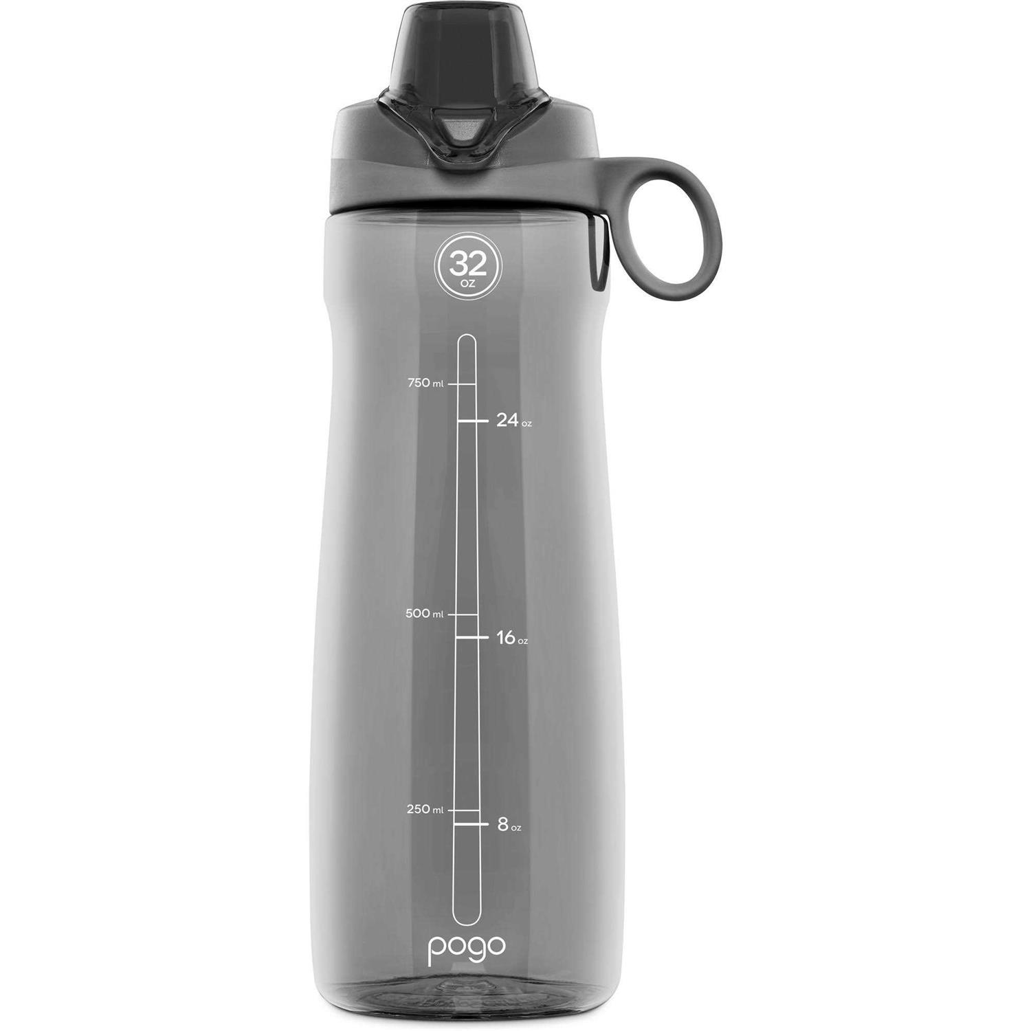 Pogo BPA-Free Plastic Water Bottle with Chug Lid - Image 2