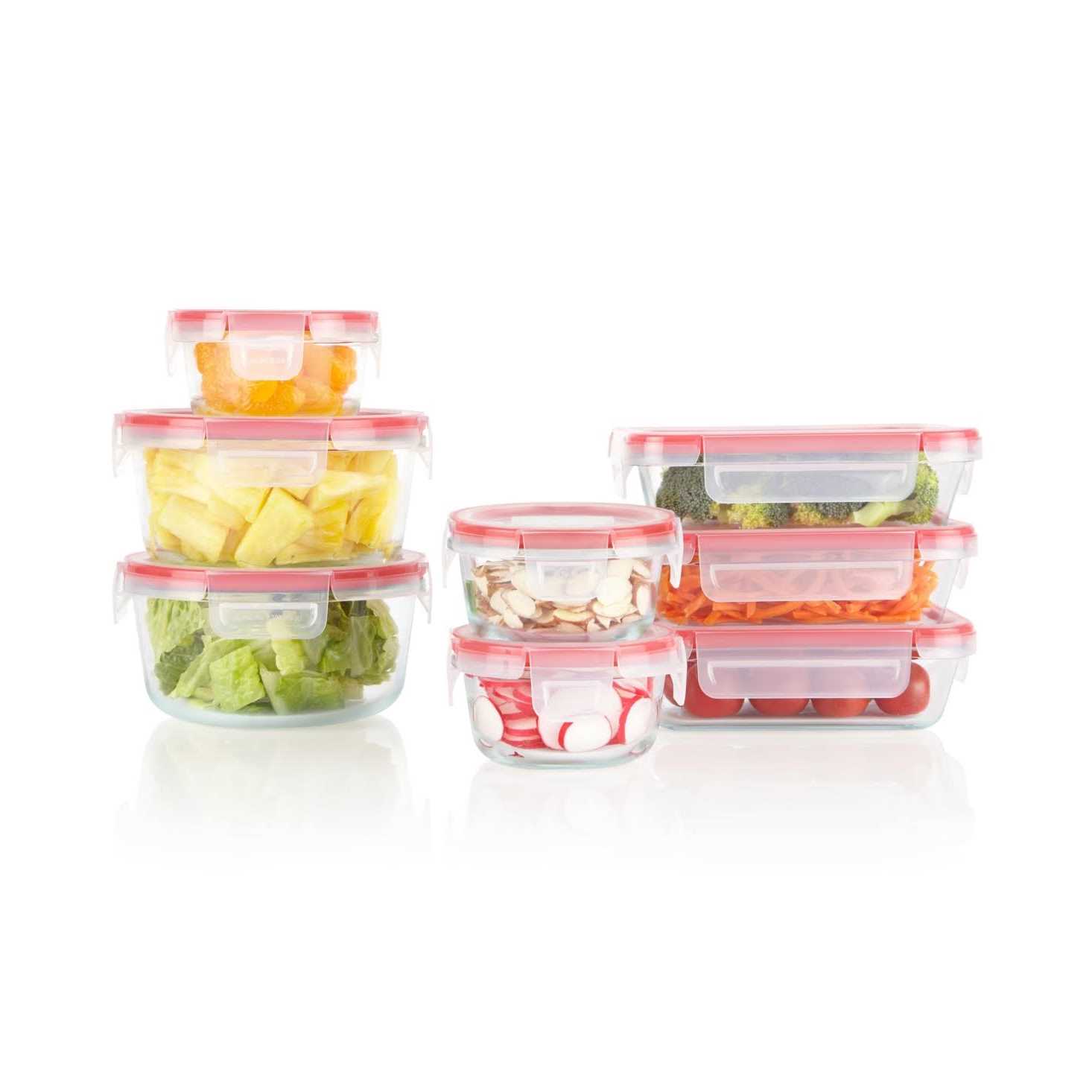 Pyrex Freshlock 16 Piece Glass Storage Set - Image 2