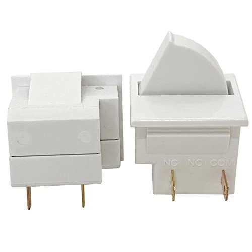 2Pcs Refrigerator Door Light Switch 2 Feet Compatible for GE Whirlpool - Image 2