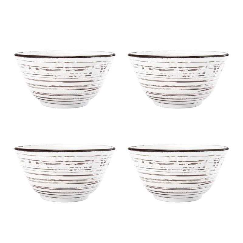 Pfaltzgraff Trellis 16-Piece White Dinnerware Set - Image 5