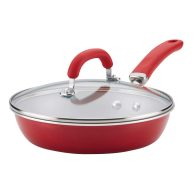 Rachael Ray Create Delicious Aluminum Nonstick Covered Deep Skillet