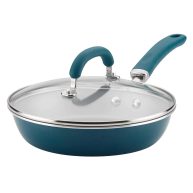 Rachael Ray Create Delicious Aluminum Nonstick Covered Deep Skillet