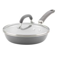 Rachael Ray Create Delicious Aluminum Nonstick Covered Deep Skillet