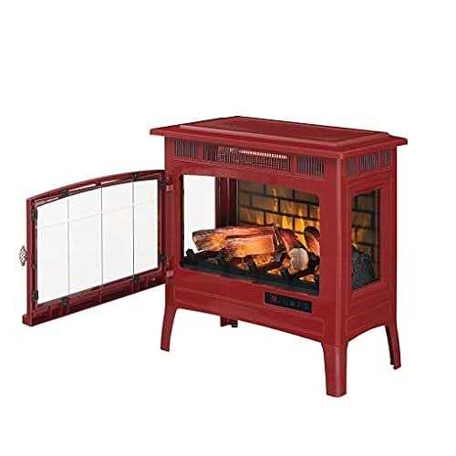 Duraflame 3D Infrared Electric Fireplace Stove with Remote Control - Image 4
