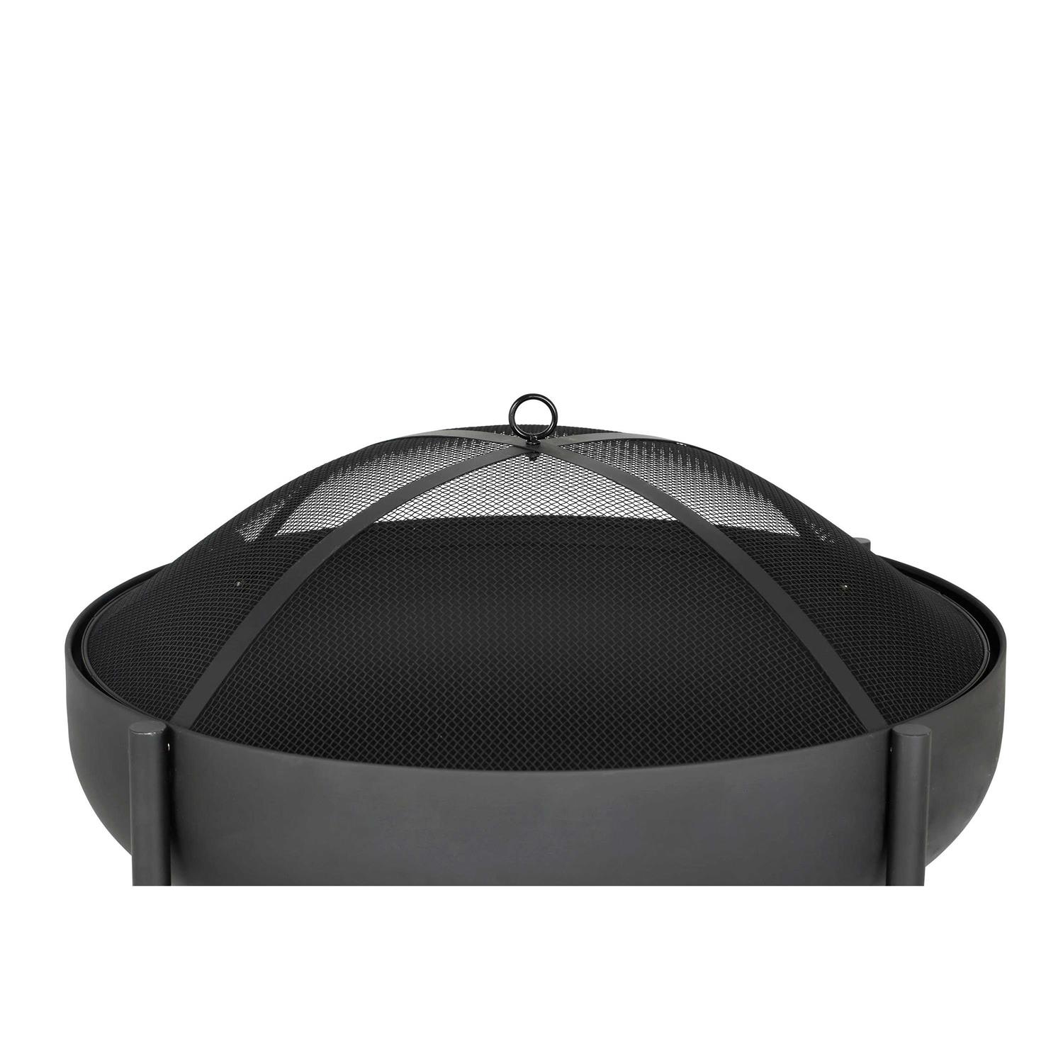 Origin 21 28-in W Black Steel Wood-Burning Fire Pit SRFP12030 - Image 2