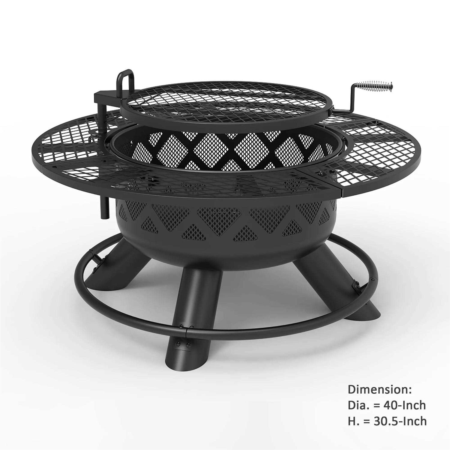 Big Horn 40in Ranch Fire Pit - Image 3