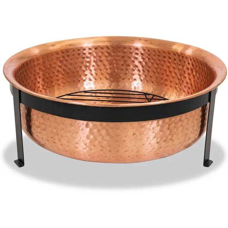 Better Homes & Gardens Wood Burning Copper Fire Pit, 30-inch diameter and 22-inch Height - Image 4