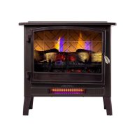 Country Living Infrared Freestanding Electric Fireplace Stove Heater