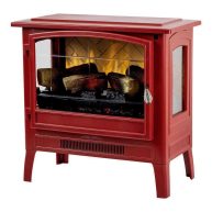Country Living Infrared Freestanding Electric Fireplace Stove Heater