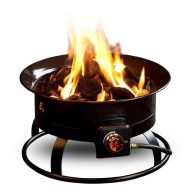 Outland Living Firebowl 893 Deluxe Outdoor Portable Propane Gas Fire Pit with Cover & Carry Kit