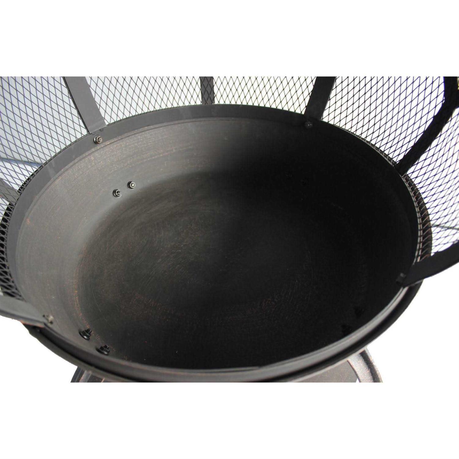 Better Homes and Gardens Wood-burning Cast Iron Chiminea - Image 3