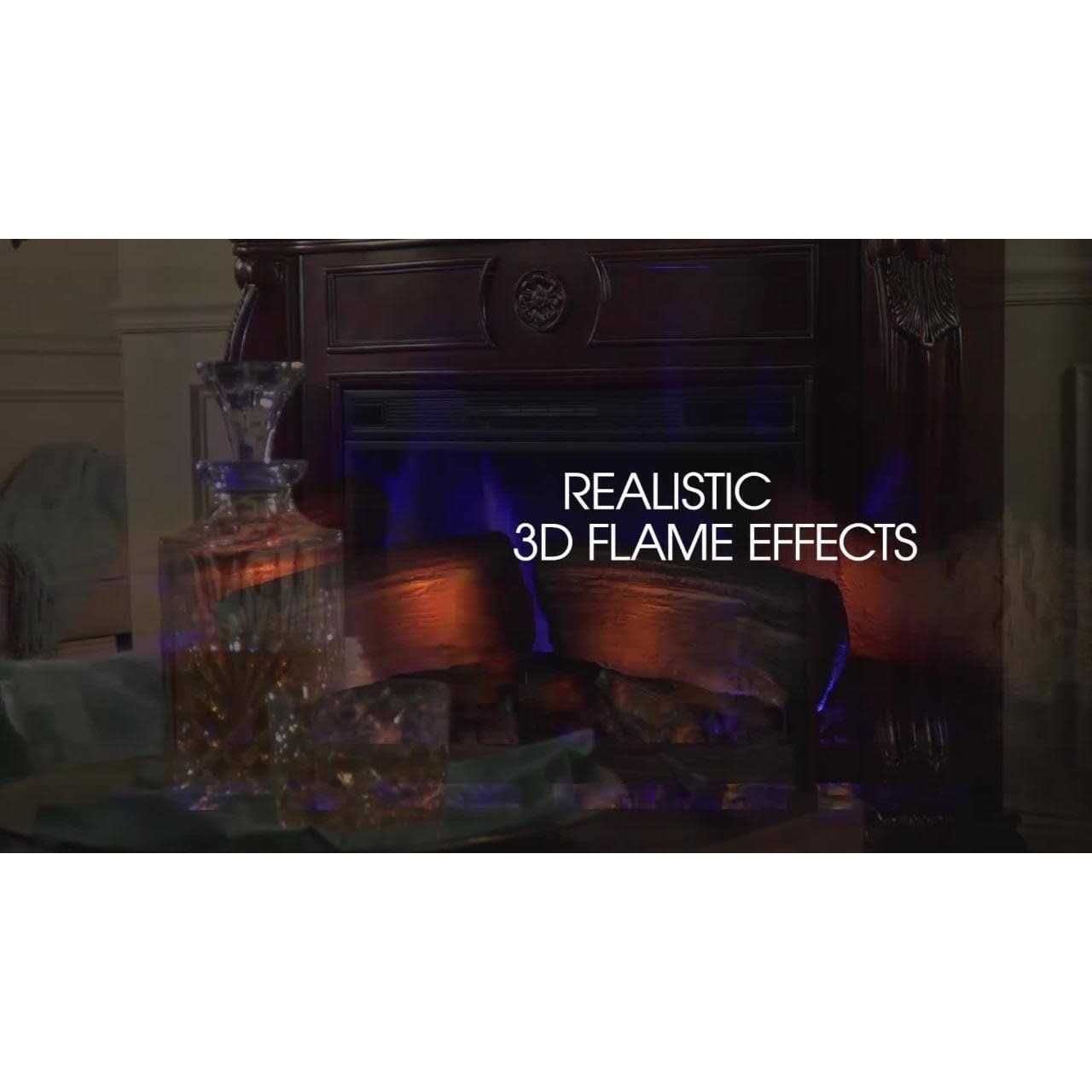 ClassicFlame 3D Spectrafire Plus Infrared Electric Fireplace Insert - Image 5