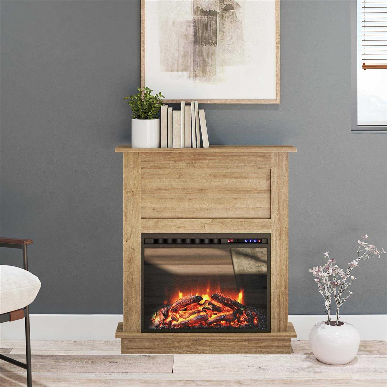 Ameriwood Home Ellsworth Fireplace with Mantel - Image 5